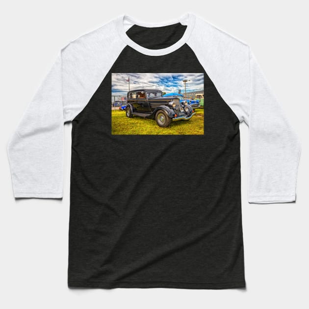 1934 Dodge Deluxe Six Baseball T-Shirt by Gestalt Imagery